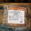 Smoked Bison Sausages with Red Wine